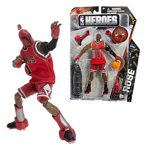 NBA Heroes Derrick Rose Eastern Conference 6-Inch Action Figure